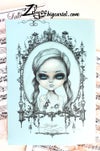 'Torri' : Embellished print 8x10"