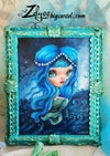 'Pearl' : Acrylics painting 9.85x12.4"