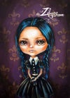 'Wednesday Addams' : FINE ART print