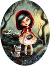 'Red Riding Hood' : FINE ART print