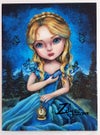 'Cinderella' : Acrylics' painting 12x16"