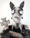 'Sparky' : Sculpture of Frankenweenie 8.6x4.3x6.7"