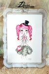 'Jolly Lolly' : Sketch on watercolor paper 8x10"